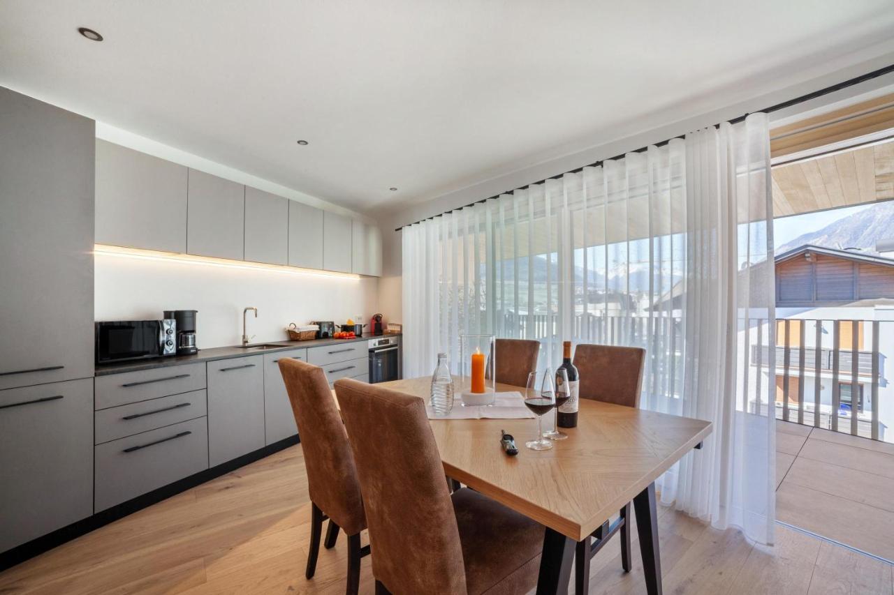 Adler Living Attika Wohnung Naturns Exterior foto